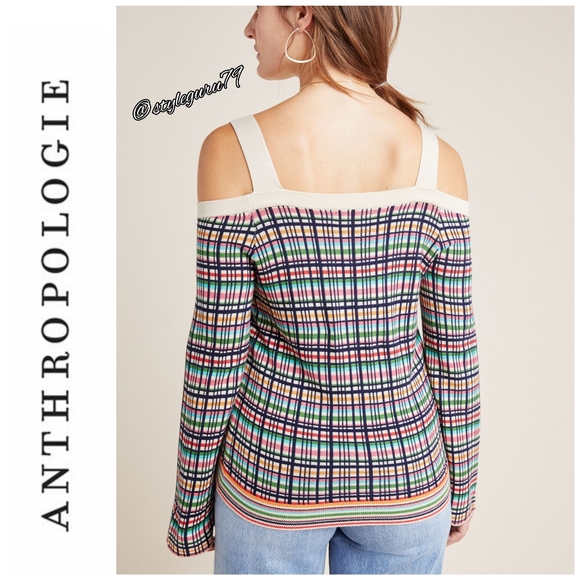 NWT, Anthropologie, Krissy Plaid Cardigan - Picture 3 of 3